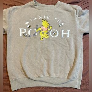 Disney Winnie the Pooh Gray Sweatshirt